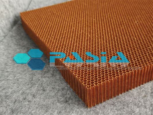 China Outstanding Flame Retardancy & Self-Extinguishing Aramid Fiber Nomex Honeycomb Core leverancier