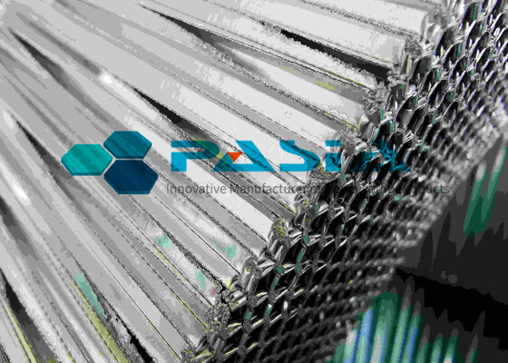 Dubbele laag folie aluminium honingraat energieabsorber voor industrieel gebruik leverancier