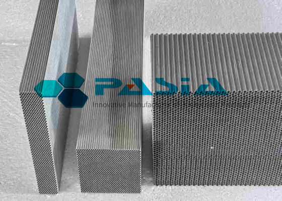 Dubbele laag folie aluminium honingraat energieabsorber voor industrieel gebruik leverancier