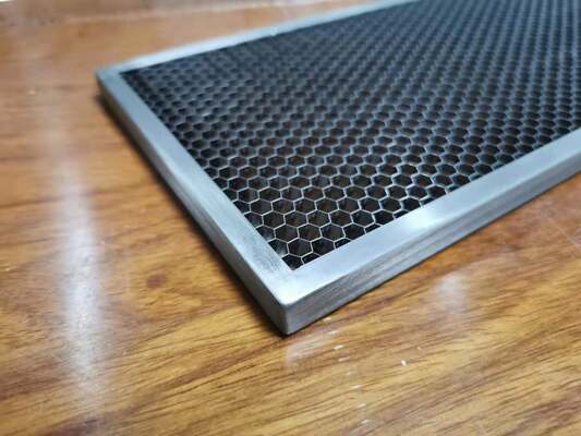 EMI Shielding Stainless Steel Honeycomb Vent Panels 0.8mm Dia leverancier