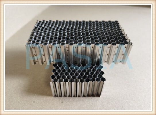 SS304 Laser Welded Stainless Steel Honeycomb Core for Ship Shielding Ventilation leverancier