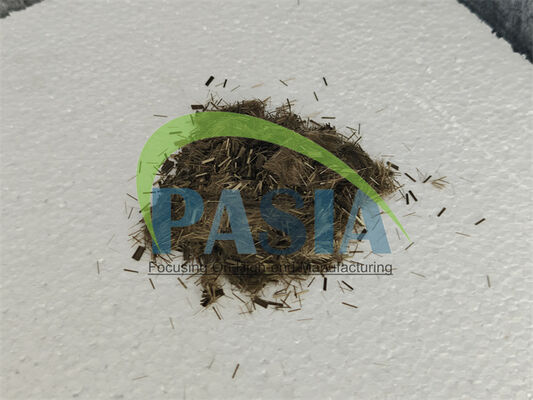 Heat Resistance Anti-friction Basalt Fiber Chopped Strands of 3 mm Chopping Length leverancier