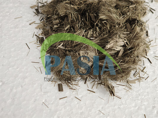 Heat Resistance Anti-friction Basalt Fiber Chopped Strands of 3 mm Chopping Length leverancier