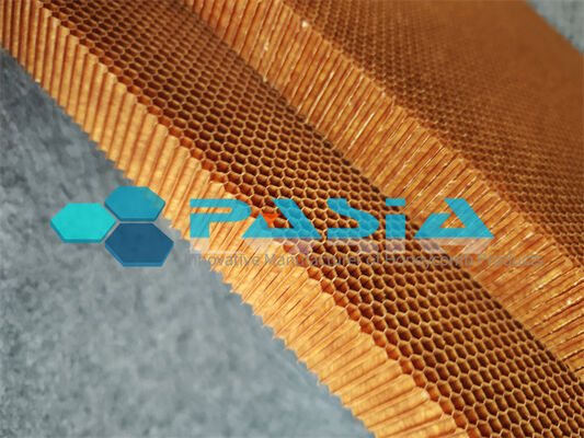 Flex Core Aramid Honeycomb for Three D Shaped Parts Requiring Insulation and Non Conductivity leverancier
